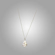 Load image into Gallery viewer, Grand White Baroque Pearl Necklace with Barnacles