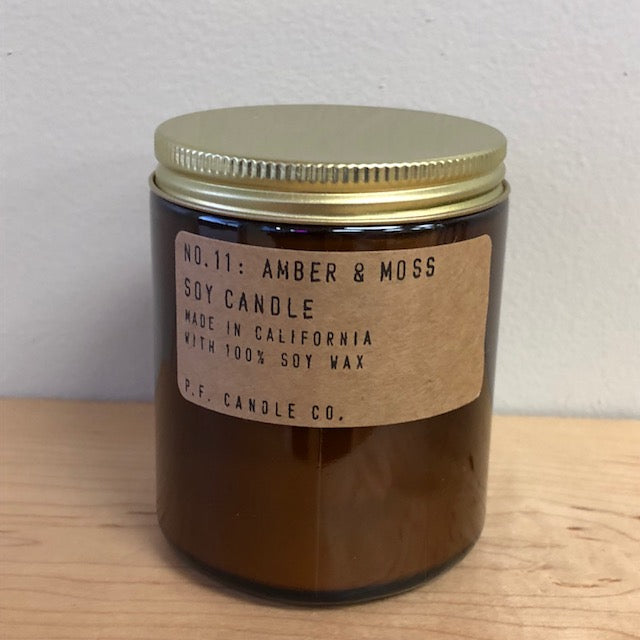 P.F. Candle Co. - Amber & Moss Candle (Sale 50% off)