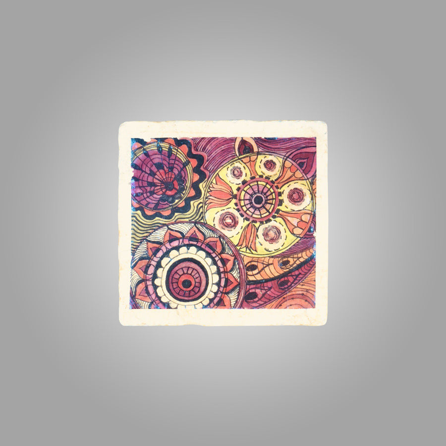 Devika Art Coaster Tile Medium (Sale 25% Discount)