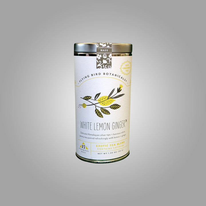 Organic White Lemon Ginger Tea
