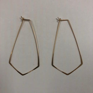 Geometric Hoop Earrings (Sale 25% off)