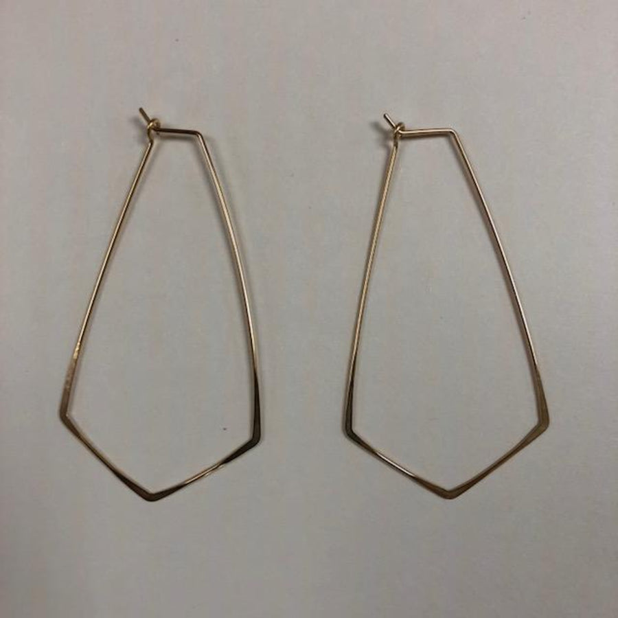 Geometric Hoop Earrings (Sale 25% off)