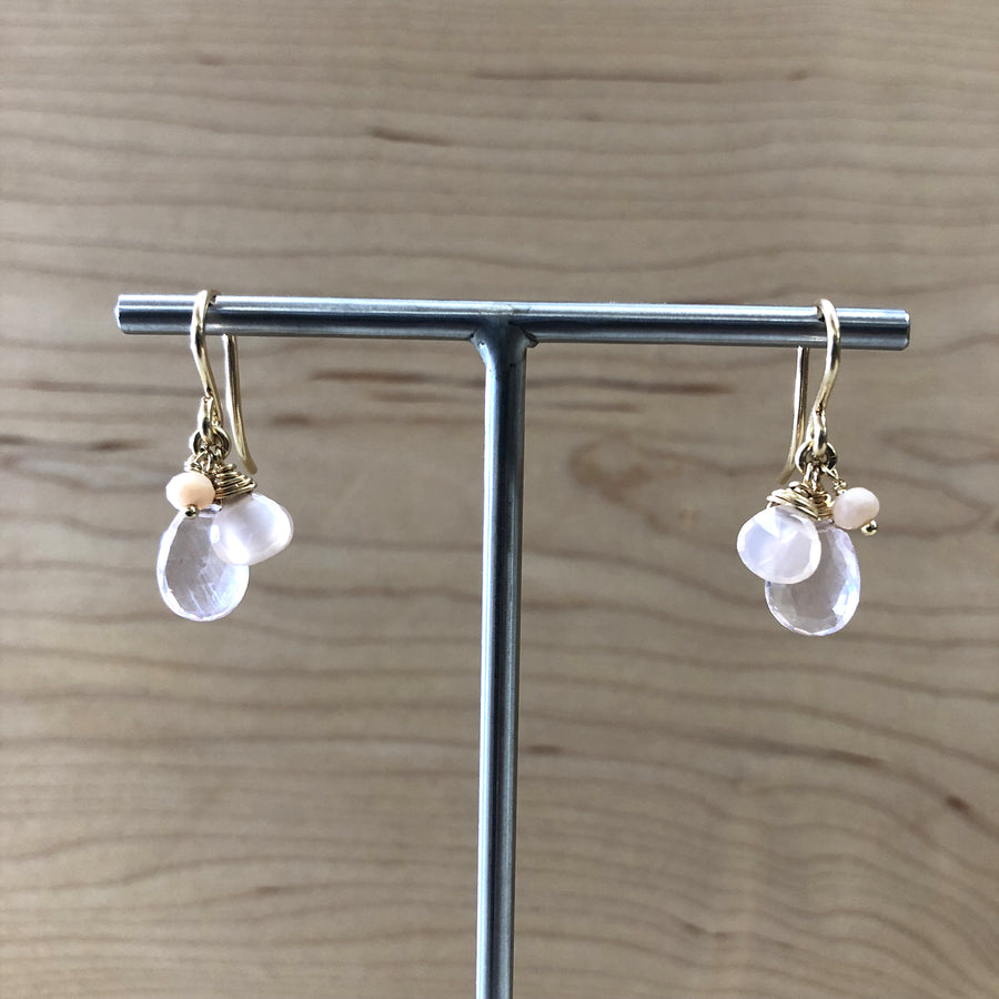 Isabel Moonstone Earrings