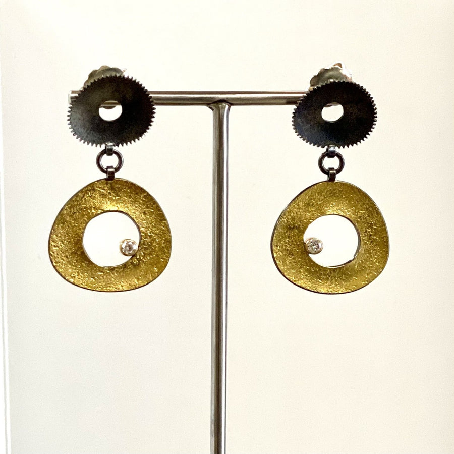 Diamond Metro Earrings