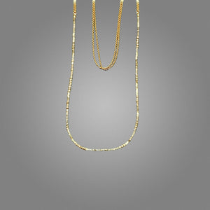 Moss aquamarine and brass chips (Sale 10% off)