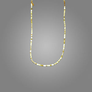 Larimar and Labradorite Layering Necklace (Sale 10% off)
