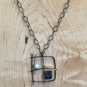 Graffiti Necklace (Sale 10% off)