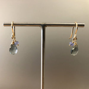 Smokey Quartz Drop Earrings